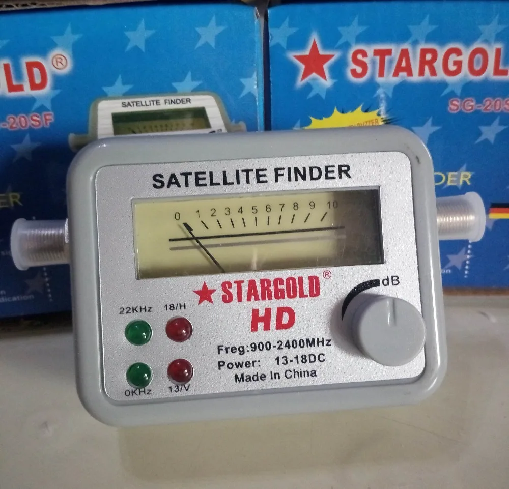 Цифровой спутниковый искатель STARGOLD сигнальный спутник Finder Meter LNB блюдо DirecTV сеть спутниковая тарелка
