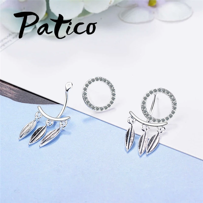 Новое поступление женские модные серьги из стерлингового серебра 925 пробы для