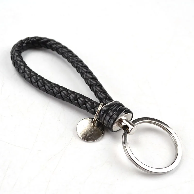 Женский брелок для автомобиля ключей подарок Плетеный автомобильного ключа с