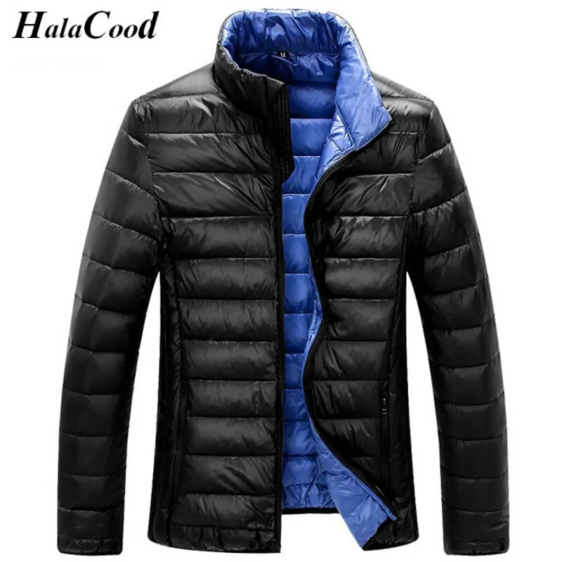 Hot Sell 2017 Autumn New Casual Brand Wram Duck Down Jacket Men Ultra Light Thin Winter Down Coats Men Fashion Windproof Parkas