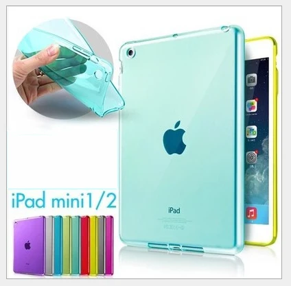 Мягкий прозрачный чехол из ТПУ для IPad mini3 mini2 mini1 защитная пленка Apple iPad Mini 1 2 3