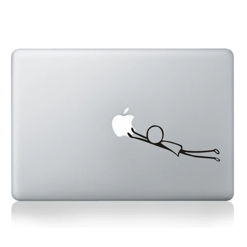 Смешной мультфильм ноутбук частичный стикер для Apple Macbook Pro Air retina 11 12 13 15 ноутбук ПВХ Виниловая наклейка для ноутбука - Цвет: MB black-Part A(21)