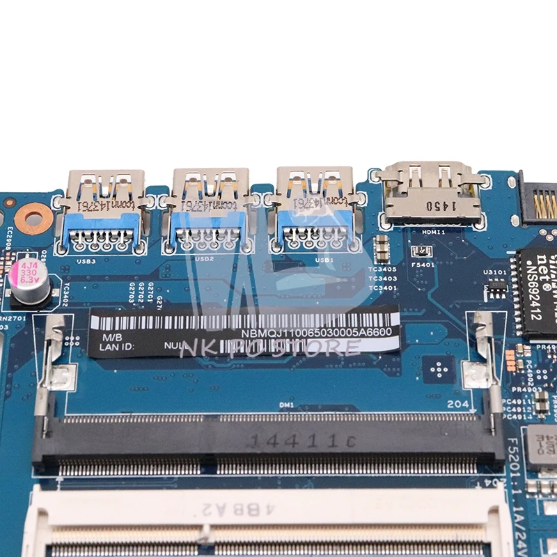 NOKOTION для acer V Nitro VN7-571 VN7-571G материнская плата для ноутбука NBMQJ11006 NB. MQJ11.006 448.02f080011 SR23W I7-5500U процессор DDR3L