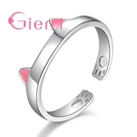 top sale concise elegant bridal jewelry ring 925 sterling silver resizable ring for women wedding jewelry wholesale