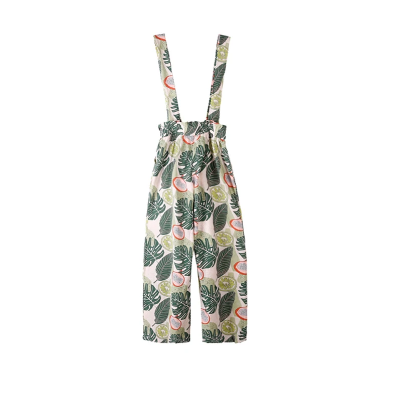 Для женщин Повседневное чулок Широкие штаны летние пляжные Высокая Талия