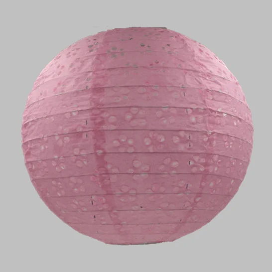 Pink 10 шт. бумажные фонарики для свадебного фестиваля, Круглые Китайские японские бумажные фонарики для украшения свадебной вечеринки, дня рождения - Цвет: Pink
