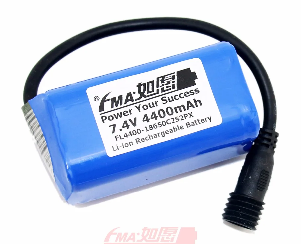 LiIon аккумулятор 7,4 V 4400mAh для MagicShine светодиодный светильник для велосипеда 2S2P AY