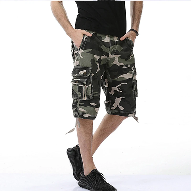 Лидер продаж 2017 модные летние шорты до икры хлопковые мужские популярные