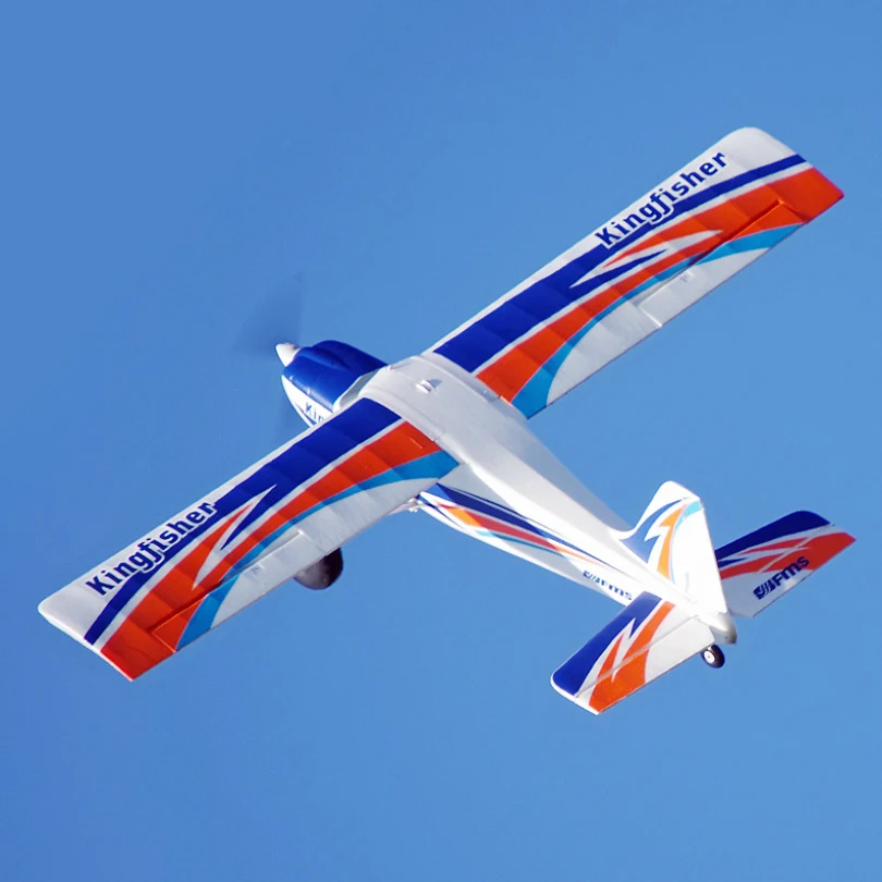 FMS 1400 мм Kingfisher тренер Начинающий водный морской Снежный самолет 3S 5CH с закрылками плавает лыжи PNP RC модель самолета самолет