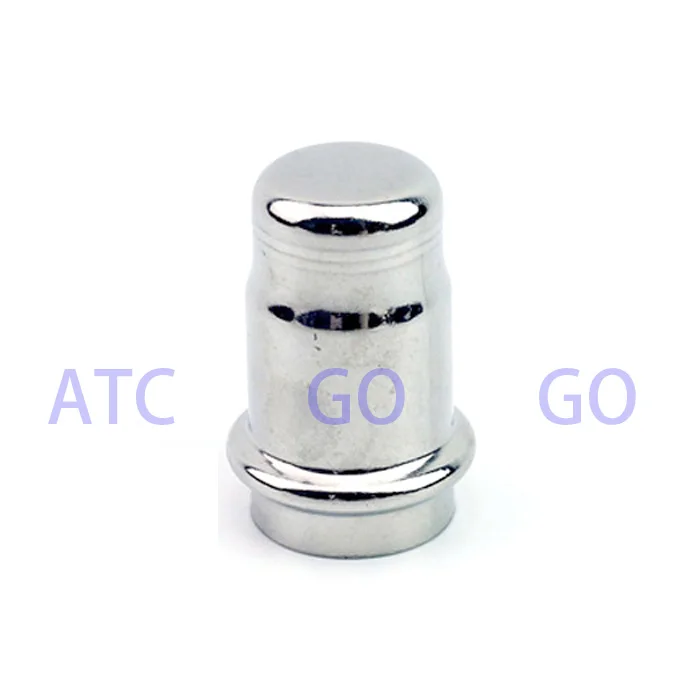 Высокое качество Нержавеющая сталь санитарно-cap разъем трубы фитинги 15.88-16 мм для