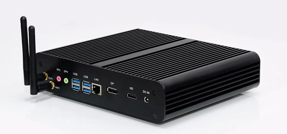 Intel core i7 gen 7th 7560U мини-ПК Windows 10 HDMI DP 4K HTPC Настольный компьютер с 4k HD Micro PC Intel graphics