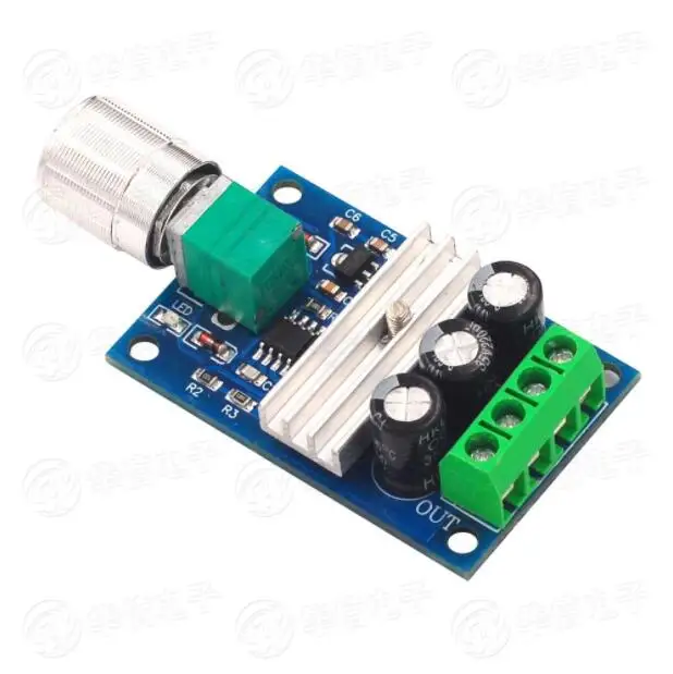 PWM регулятор двигателя пост. Тока 6V12V24V28V3A переключатель скорости 1203B|Защита