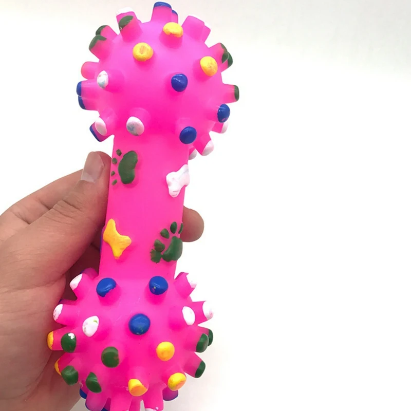 Pet Dog Colorful Chew Toys for Cleaning Teeth Durable Molar Solving Boredom | Дом и сад