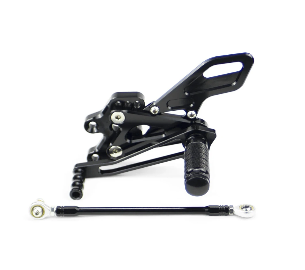 NICECNC CNC Заготовка гонка сзади регулируемая подножка наборы для ухода за кожей Rearset
