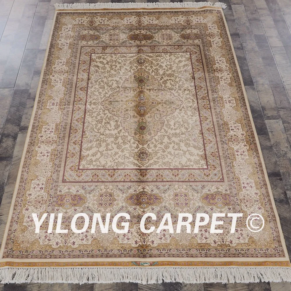 Винтажные персидские коврики Yilong 4 5 'x 6 5' для дома Классический Восточный