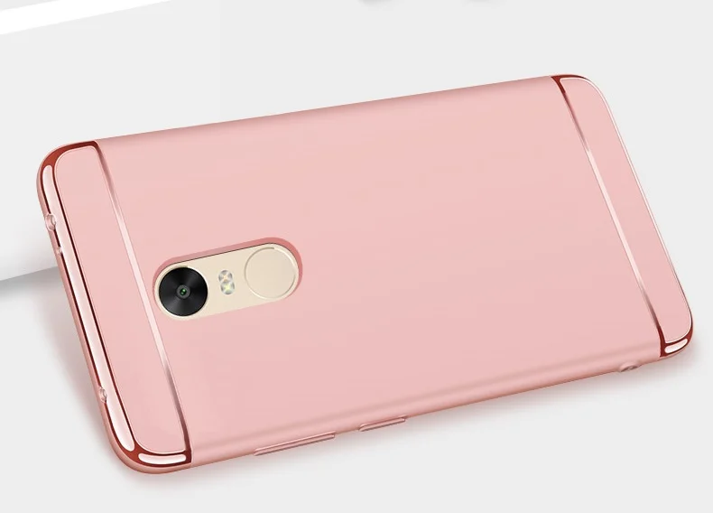 Чехол для Xiaomi Redmi 5 чехол Plus роскошный ТПУ Жесткий съемный 3 в 1 с позолотой