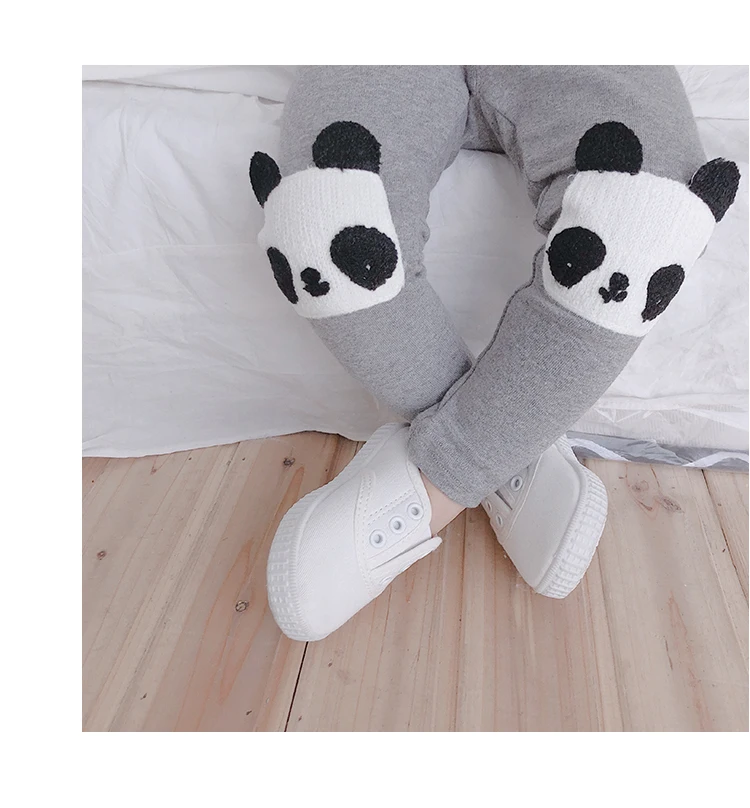 На осень для девочек хлопковые трусы с мультипликационным принтом панда