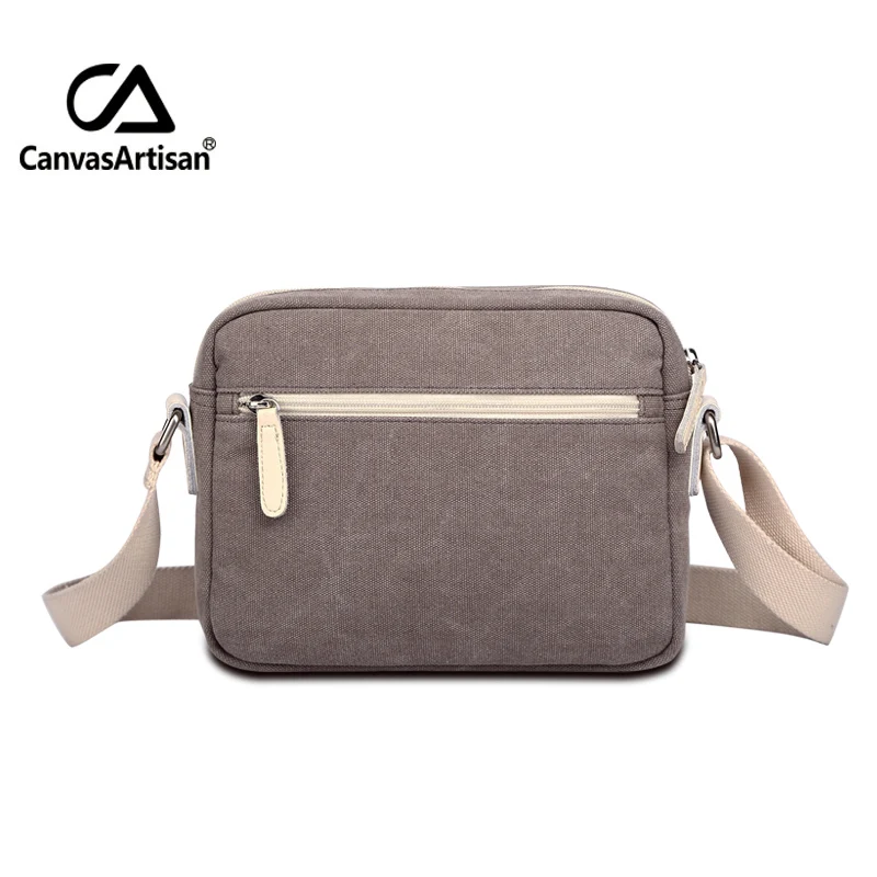 Холщовые ретро сумки для мужчин и женщин Canvasartisan дорожные через плечо сумка