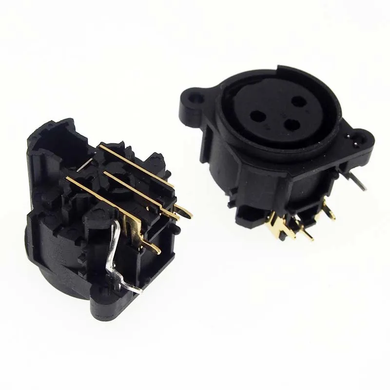 5 шт. 3PIN XLR гнездо CT3-04F тюнинг сценический плеер 3 отверстия разъем canon | Электроника