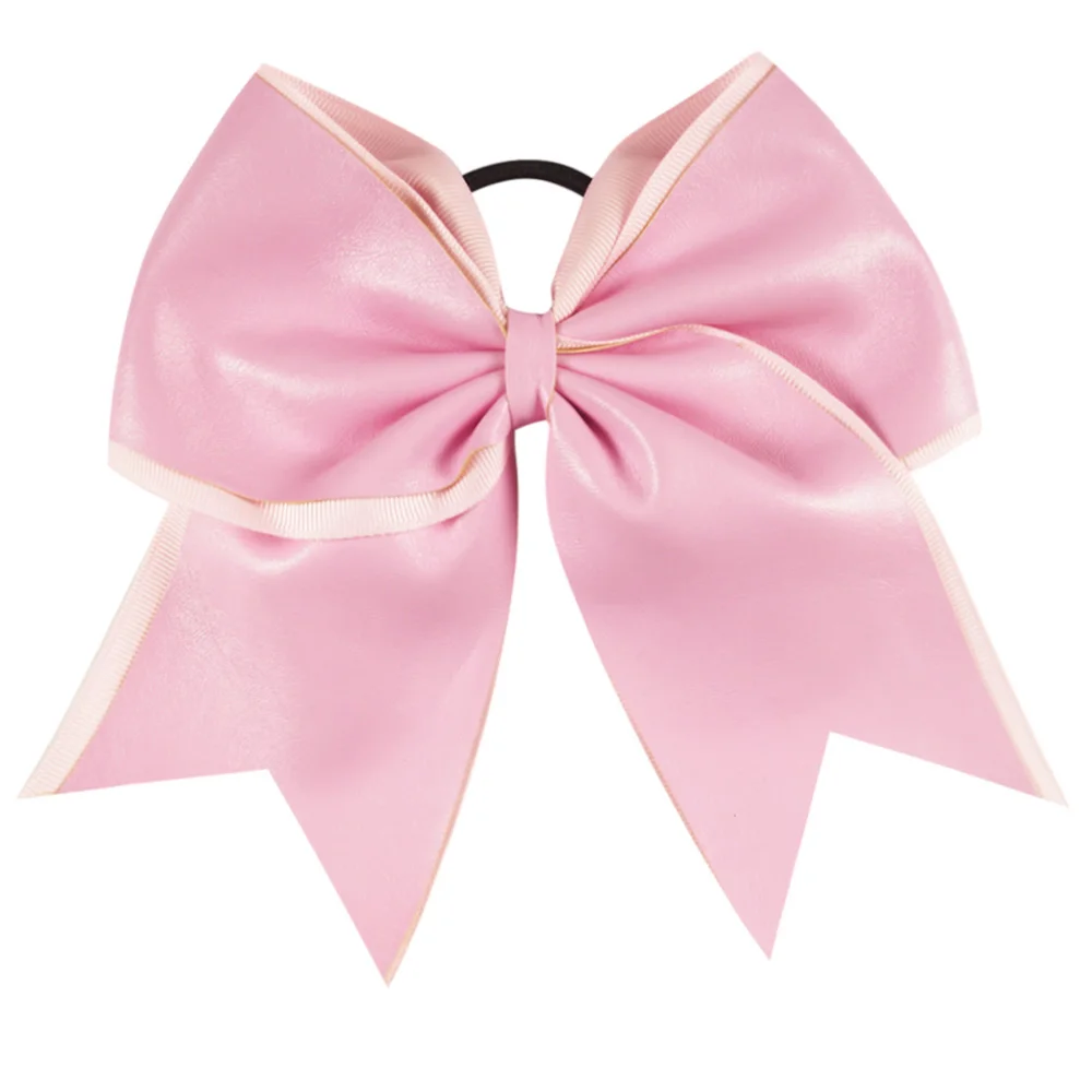 Повязка для волос с бантом из синтетической кожи девочек и женщин повязка на