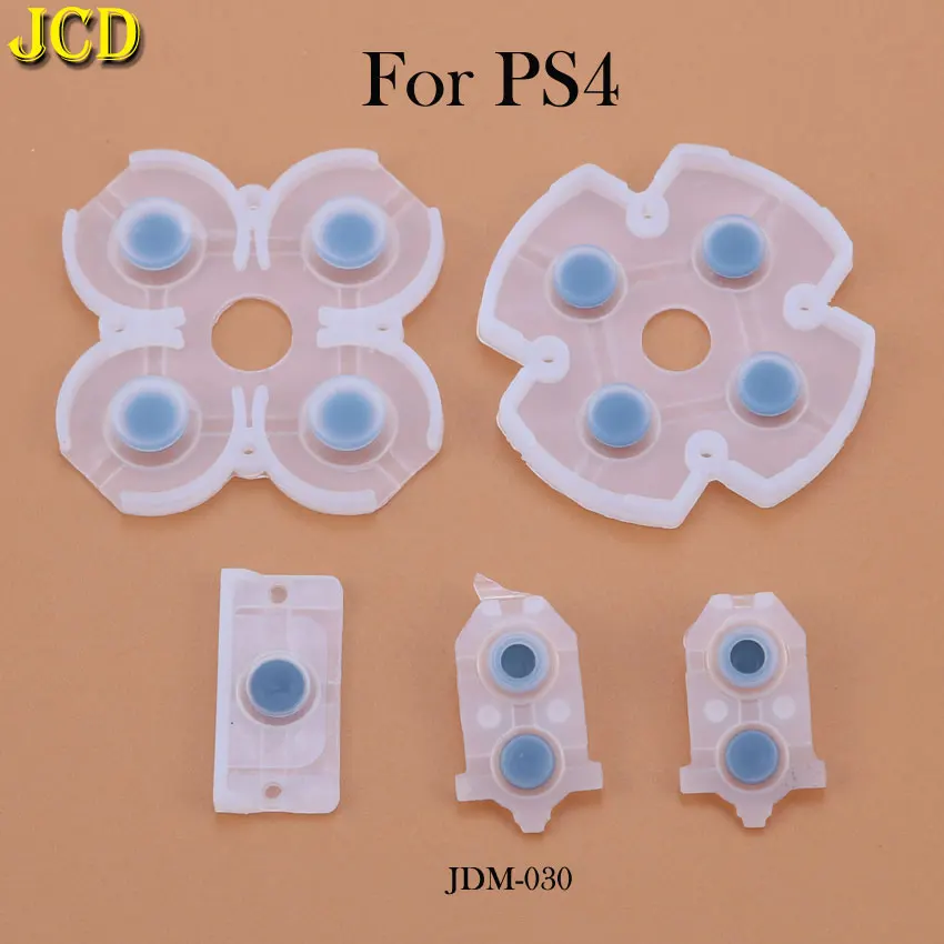 JCD 1 комплект для Dualshock 4 силиконовый резиновый проводящий D Pad PS2 PS3 PS4 PSP1000