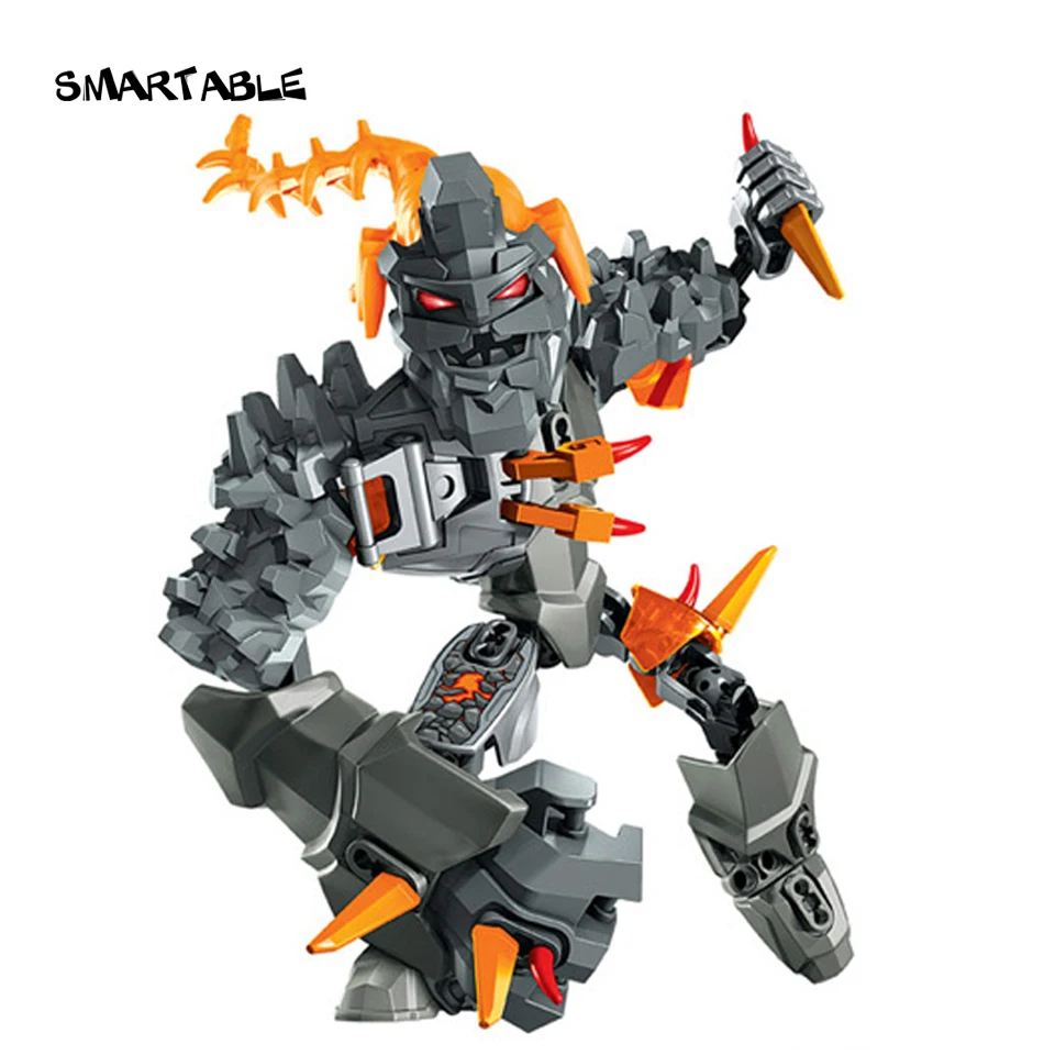 Smartable Hero Factory 4 шт./компл. scarox bruizer ogrum pyrox Строительный блок Набор игрушек для детей лучший подарок для мальчиков; красивый детский наряд для рождественского