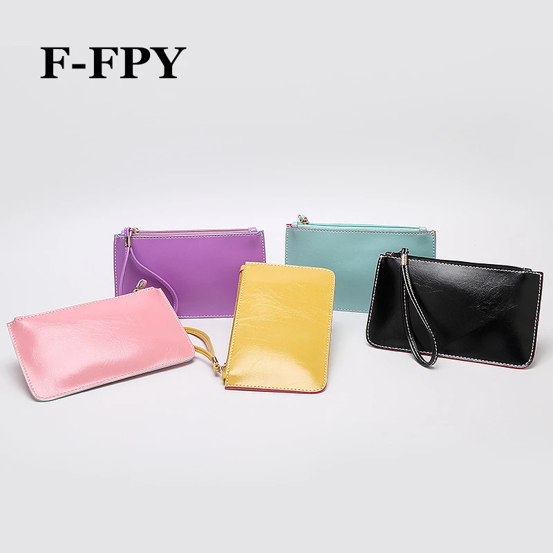 Модные брендовые Дизайнерские Длинные женские кошельки ярких цветов Женский