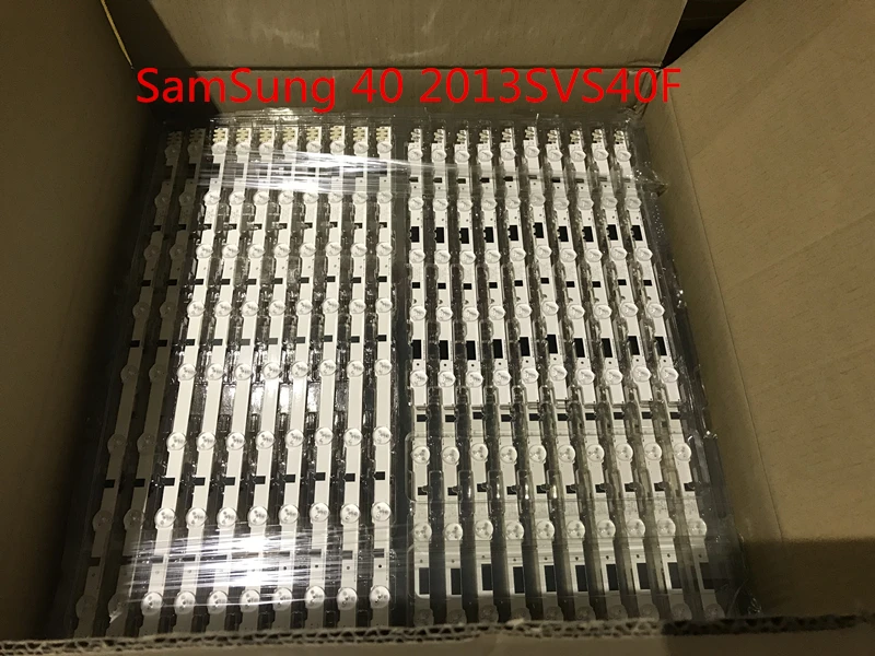 

40pcs LED Backlight strip For SamSung 40"TV D2GE-400SCA-R3 UA40F5500 2013SVS40F UE40F6400 D2GE-400SCB-R3 UE40F5000 UE40F5700