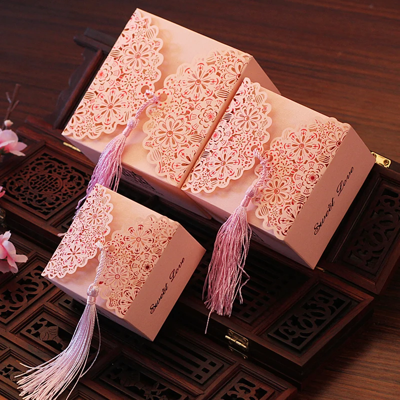 2018 коробка для хранения конфет подарочные коробки с кисточкой товары