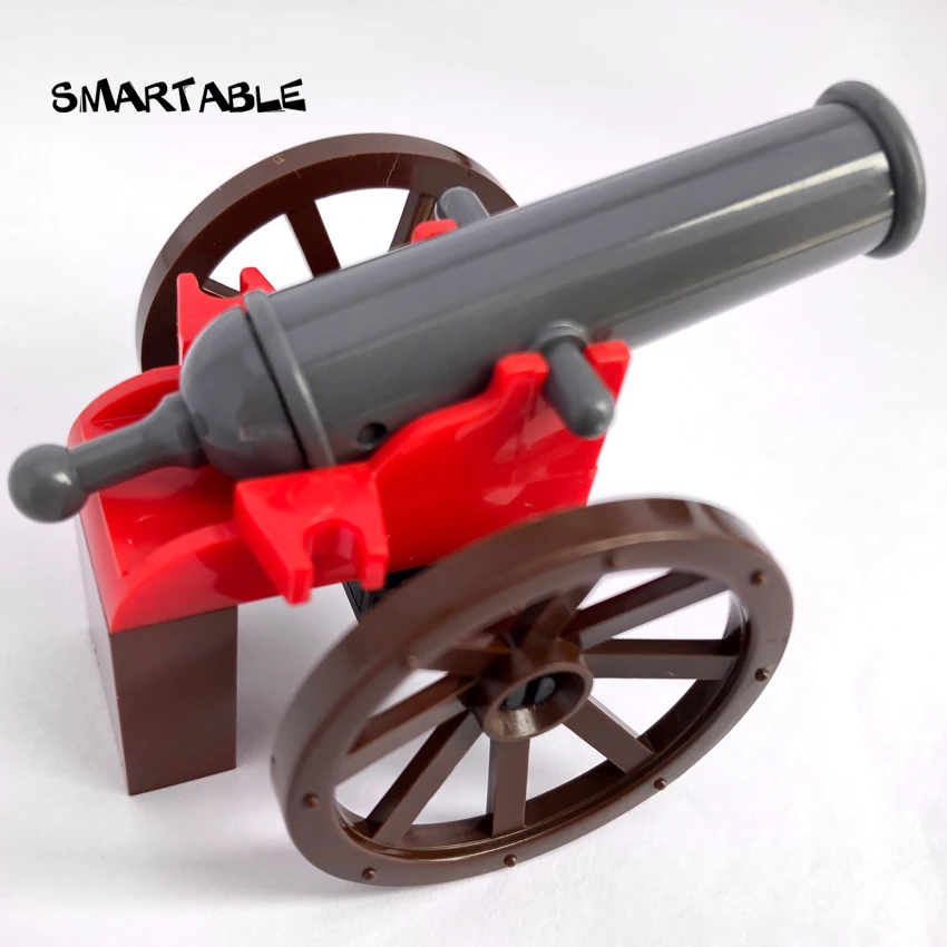 Smartable MOC Cannon Technic, часть блока, креативные развивающие игрушки, совместимые с Technic 2527+ 84943, 5 шт./лот, для войны
