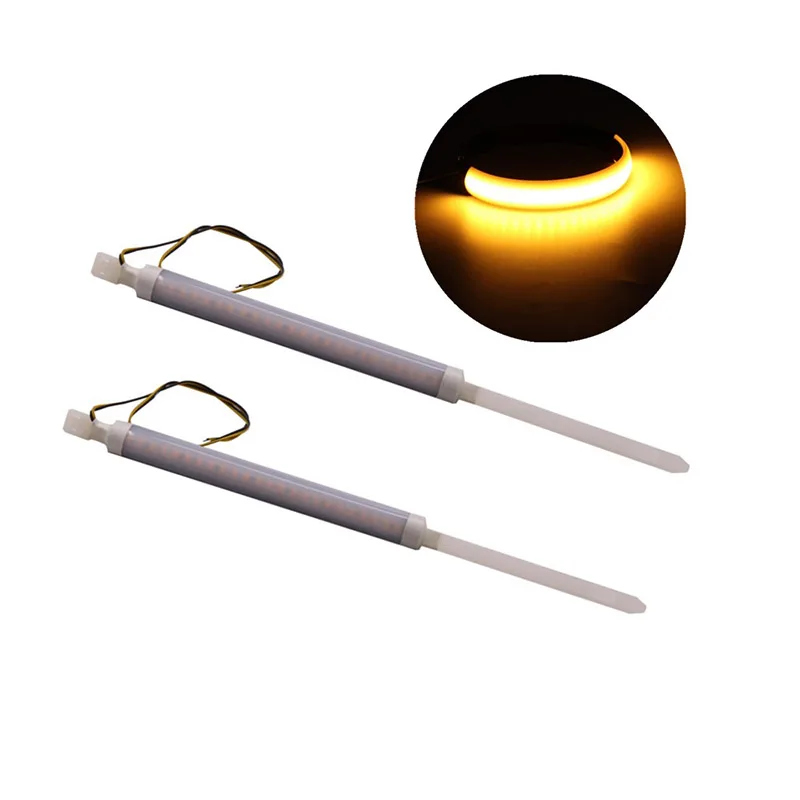 1 пара светодиодный светильник полоса для велосипеда мотоцикла автомобиля