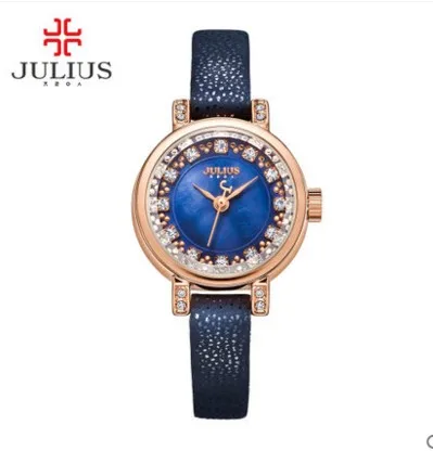 Роскошные женские часы Julius Корея дизайн новая модель 2016 кварцевые роскошные для