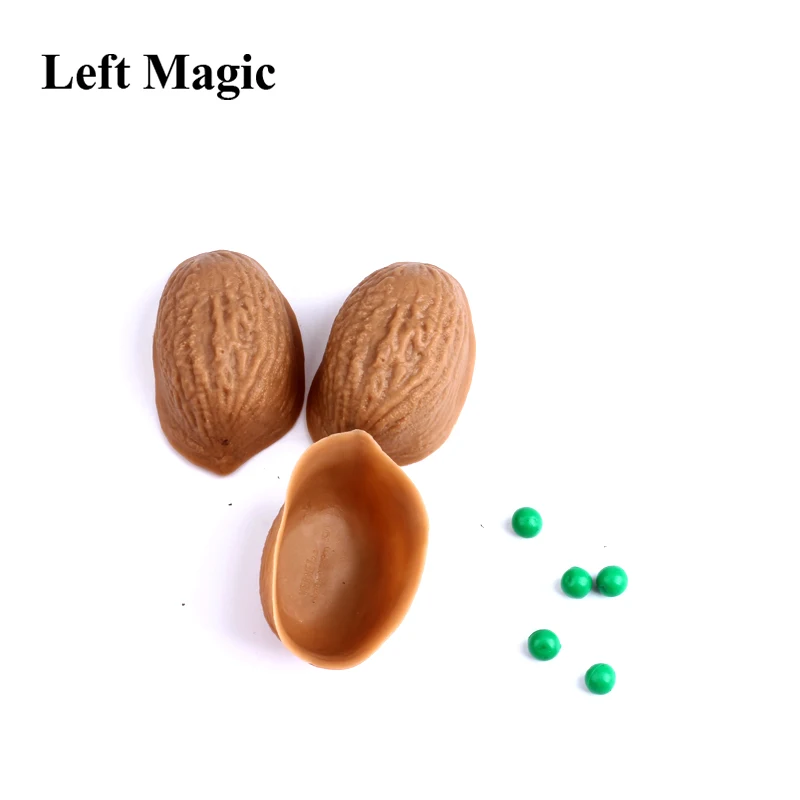 1 Набор Три оболочки игра Волшебные трюки для волшебника крупным планом иллюзия