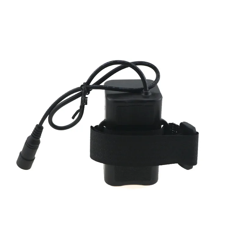 Водонепроницаемый Пластик оболочки Батарея пакет ForLED головной светильник