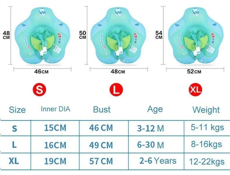 Детское плавающее кольцо для новорожденных надувные детские аксессуары
