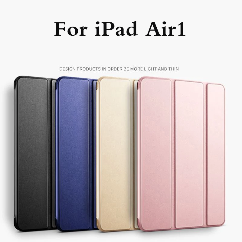 Умный чехол для iPad Air 1 мягкий силиконовый накладка из искусственной кожи с