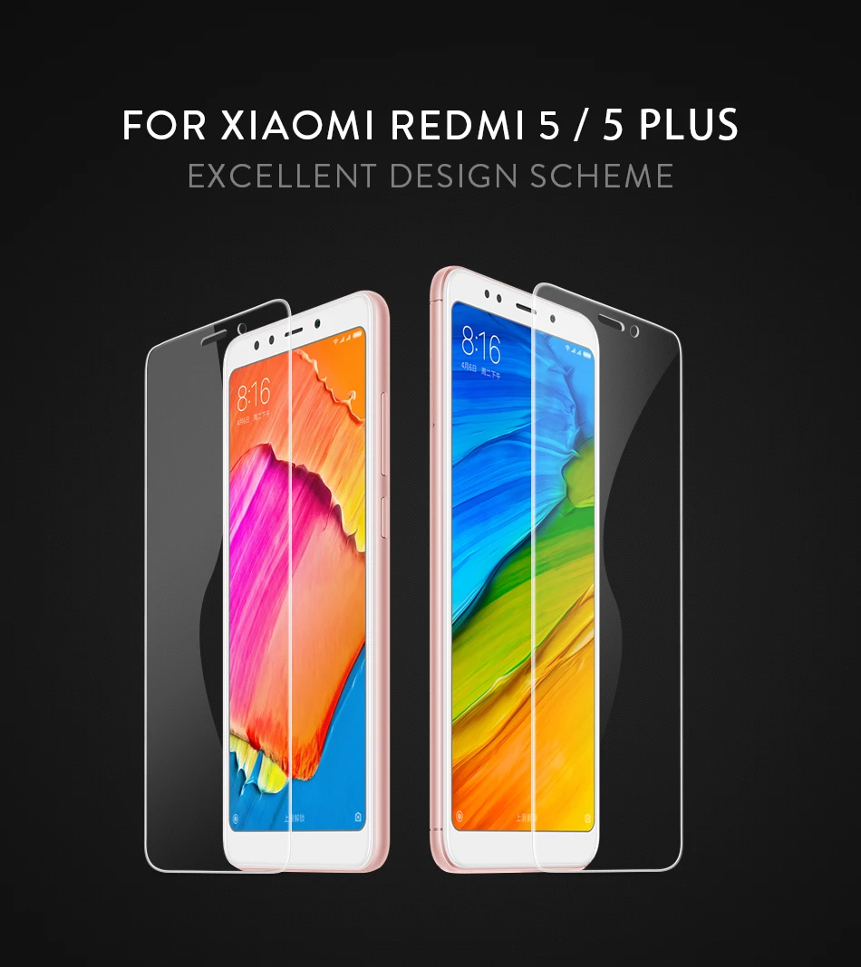 PZOZ redmi 5, закаленное стекло, Защитная пленка для экрана xiaomi xaomi redmi 5, прозрачная пленка xiomi redmi 5 plus, стекло global