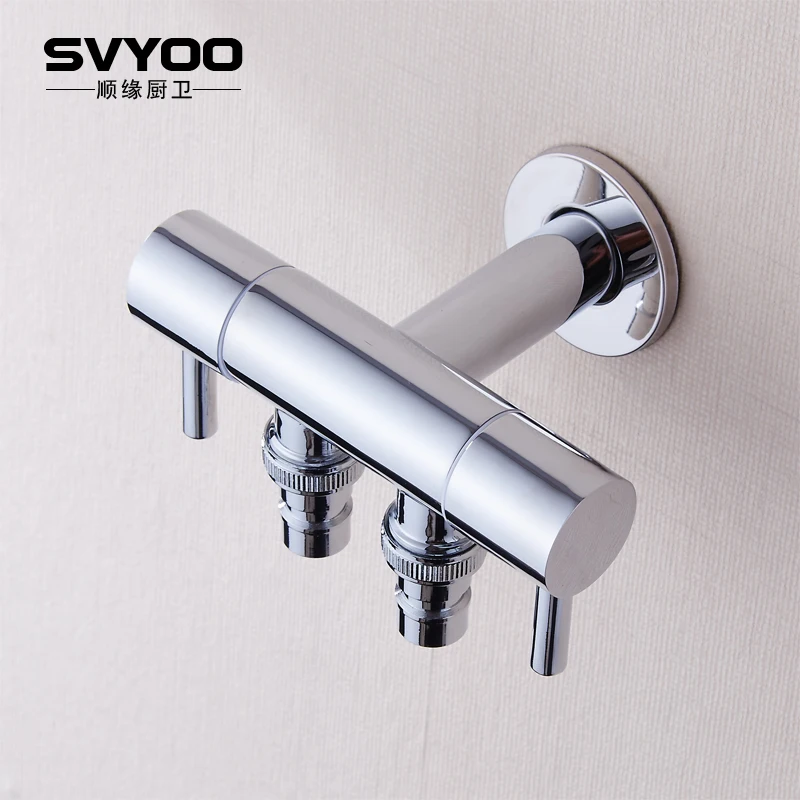 Толстый двойной смеситель для стиральной машины бытовой ванной комнаты