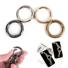 10 шт., металлические пружинные кольца-пряжки для чемодана