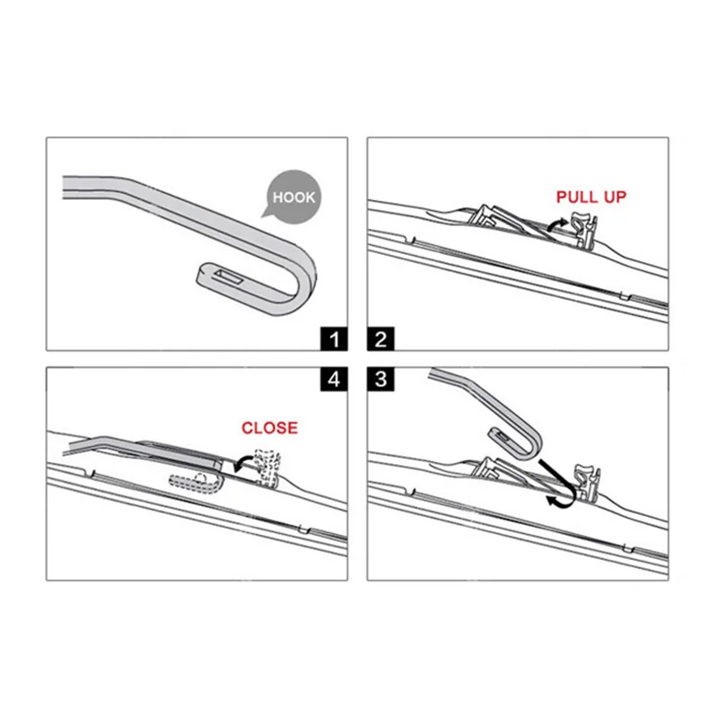 Щетка стеклоочистителя для KIA Rio 2 шт. в комплекте с 2000 по 2017 год | Автомобили и