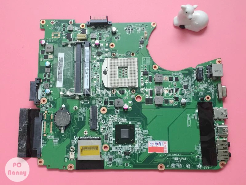 NOKOTION a000080dab670 lbmb16a0 для ноутбука TOSHIBA L755 материнская плата HM65 s989 Intel HD графическая