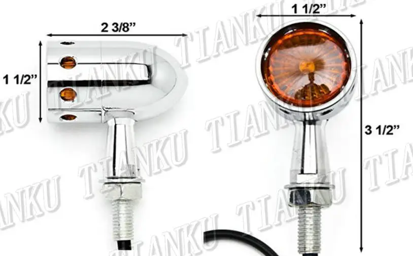 Светильник поворота для мотоцикла уличного велосипеда двойной спортивный