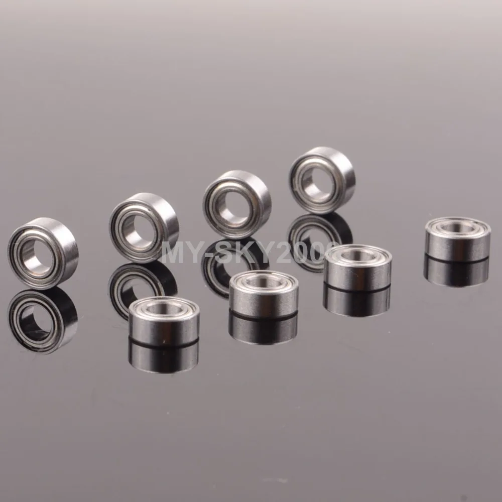 8 шт. подшипник 10*5*4 мм MR105ZZ для RC HPI Racing 1:10 грузовик Bullet 3 0 ST/M/ 1:8 WR8 flux B030|rc bearing|bearing
