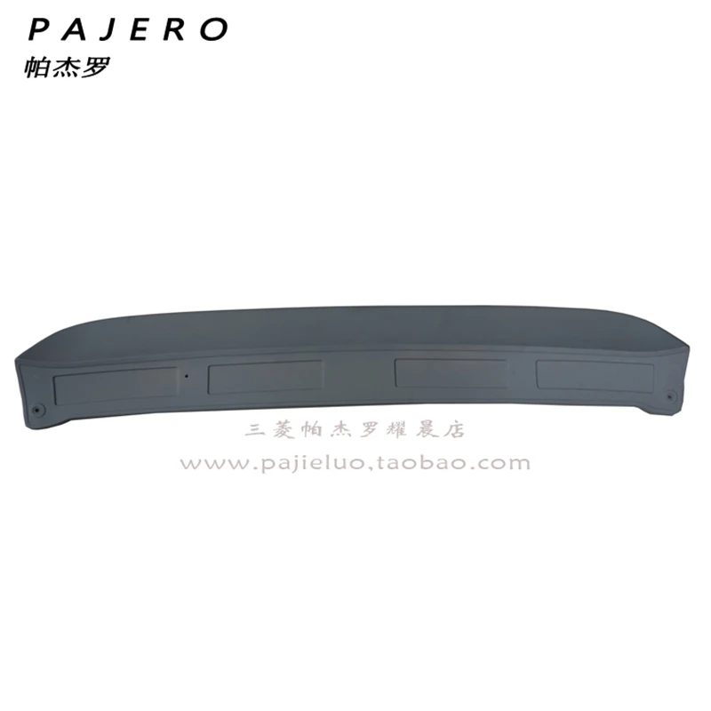 Спойлер для Mitsubishi Pajero Montero Sport 2009 2010 2011 2012 2013 2014 2015 2016 АБС пластик|trunk wing|lip spoilertrunk lip
