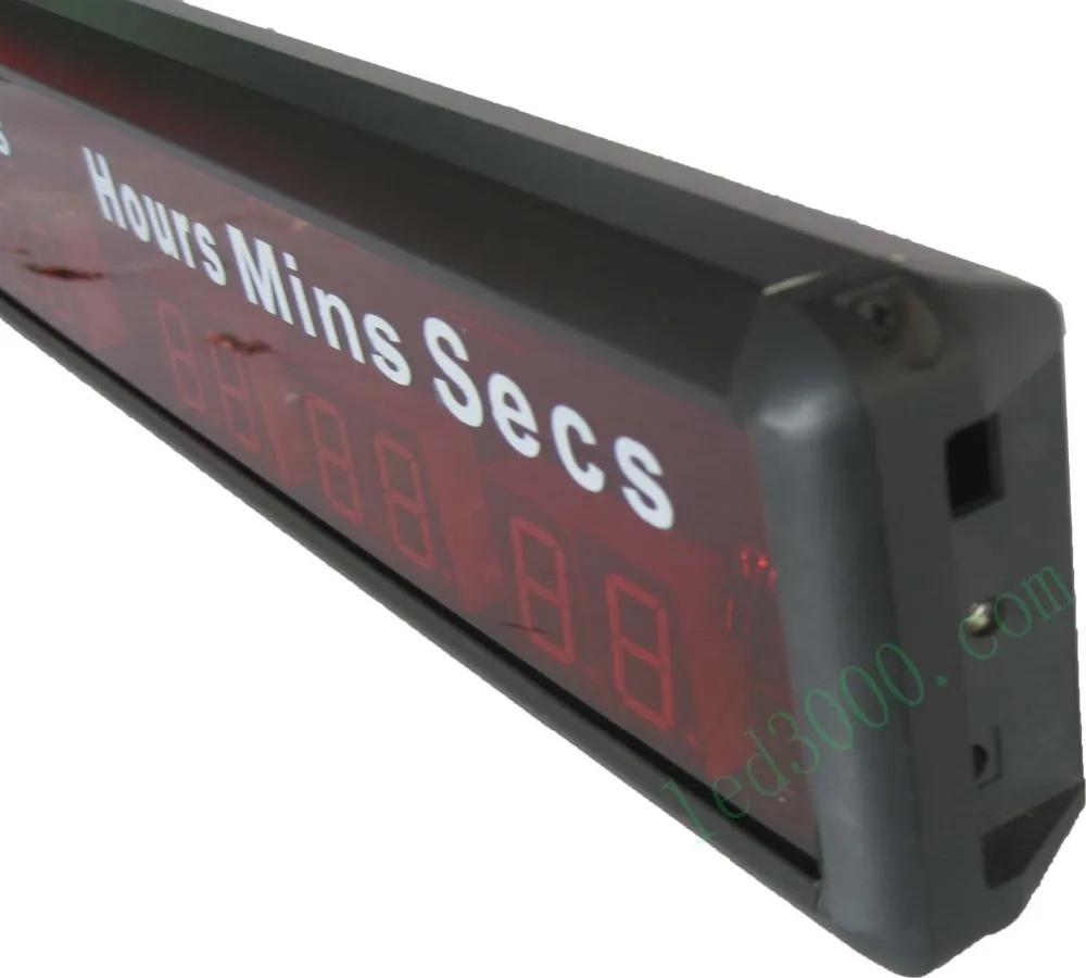 Большой спортивный день часы минуты и секунды светодиодные цифровые обратного