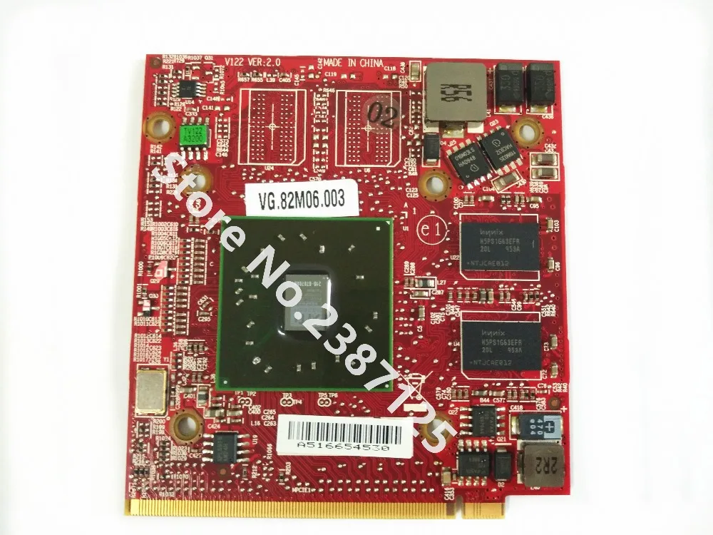 Видеокарта для ATI Mobility Radeon HD3650 = HD 3470 512 Мб Acer Aspire 4920G 5530G 5720G 6530G 5630G 5920g 32775493780G|card card|card