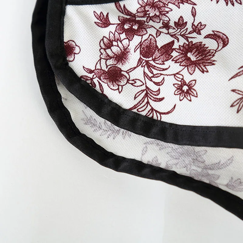 Мужские хлопковые трусы боксеры AIIOU черные с цветочным принтом в клетку домашнее