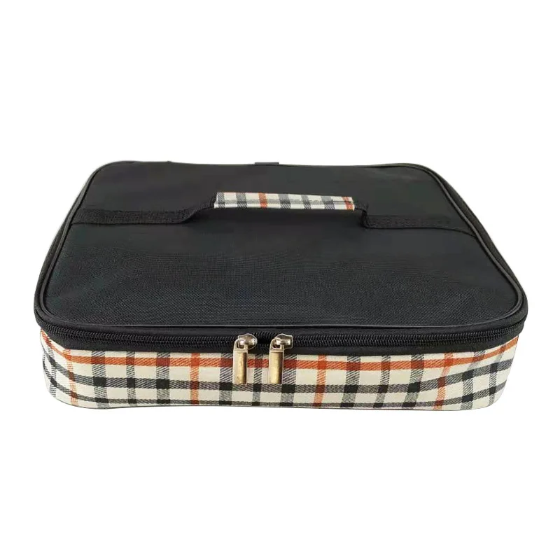 Lunch bag Новинка, Ланч-бокс из нержавеющей стали, контейнеры с отделениями, герметичный Бенто-бокс, контейнер для еды с столовыми приборами - Цвет: Lunch bag