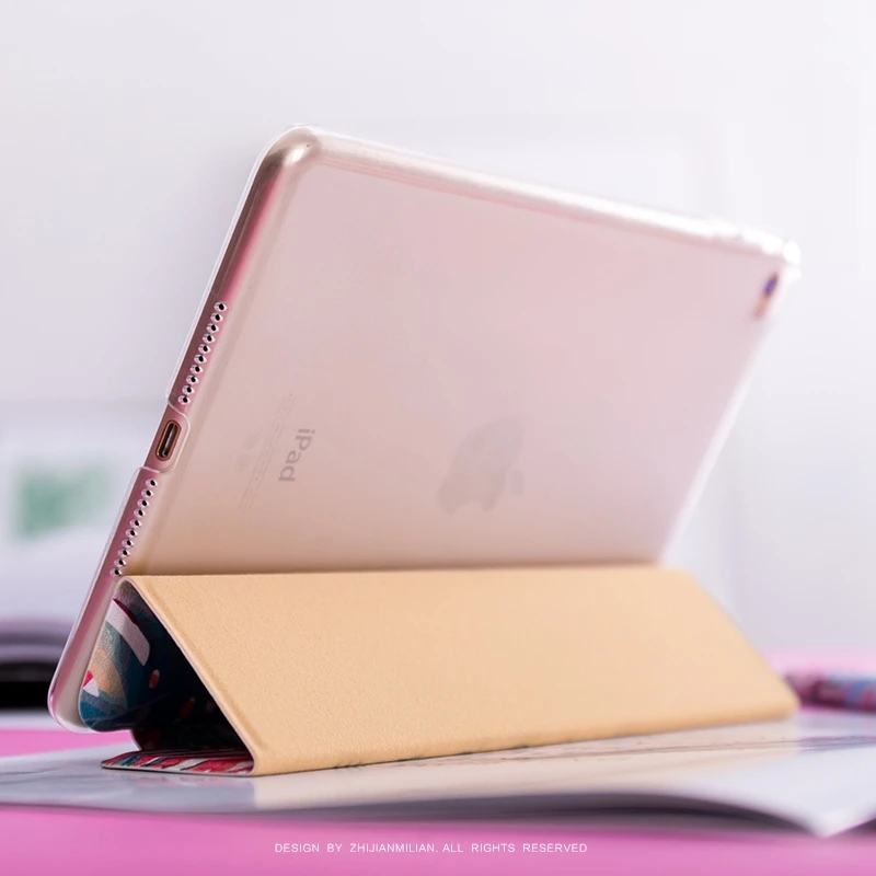 Летний чехол книжка для iPad Pro 9 7 11 air 10 5 2 12 2020 Mini2 3 4 2019 планшета нового 5th 6th 7th