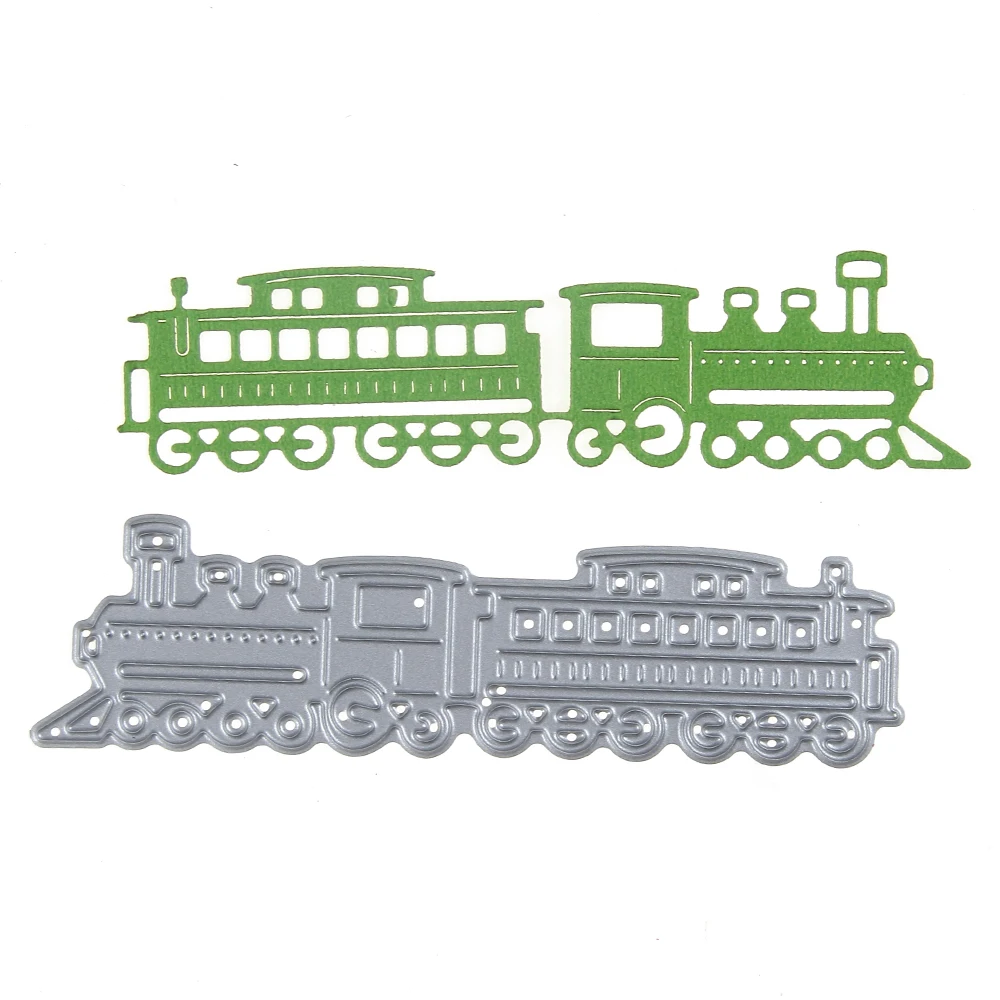 Новый Европейский ретро шаблон для поезда металлический трафарет резки DIY